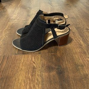 Black Heeled Sandals